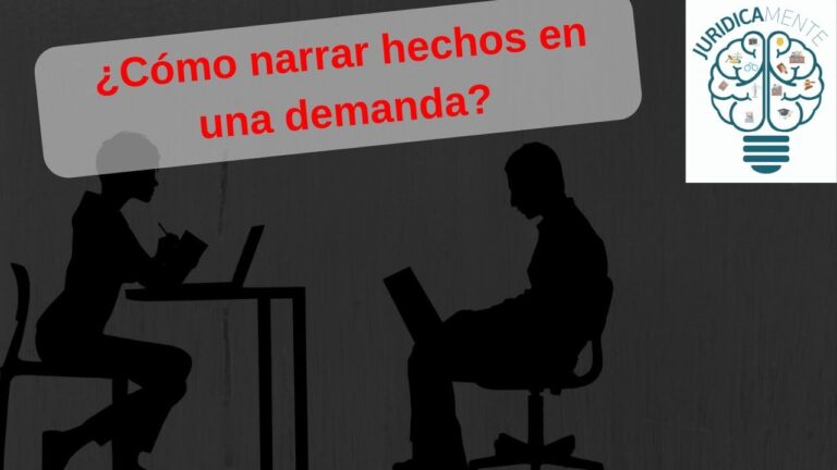 Como Redactar Un Escrito De Hechos