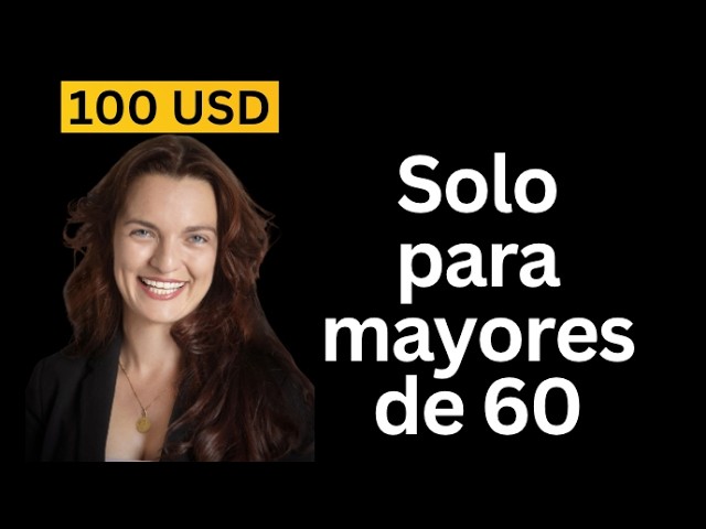 trabajo para mayores de 60 años