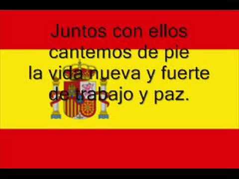 letra del himno de españa franquista