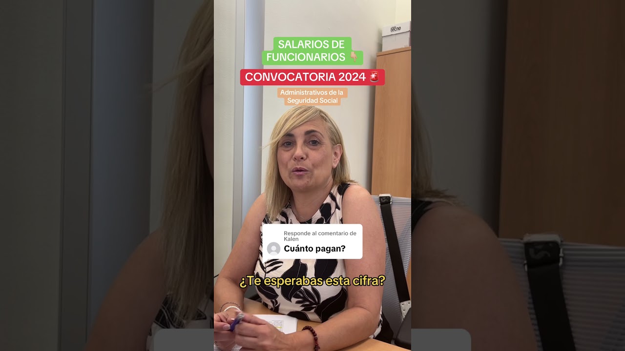 sueldo de un administrativo en españa