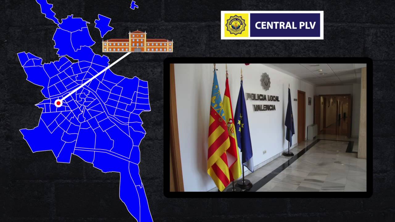 central de la policía local de valencia