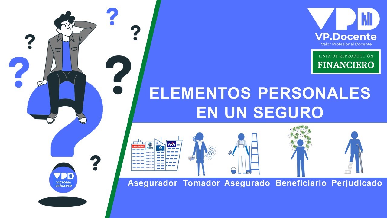 elementos personales del contrato de seguro