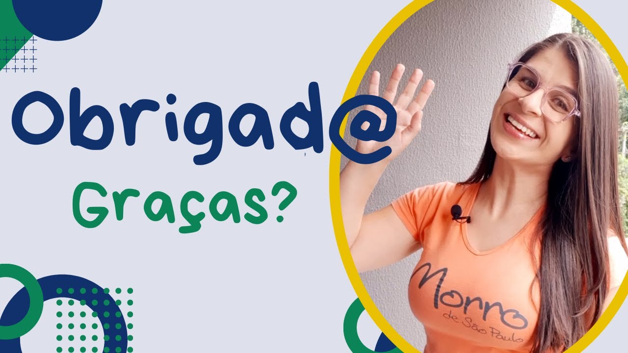 gracias y de nada en portugués