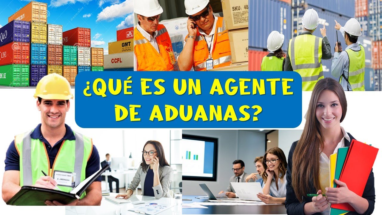 labor de un agente de aduanas correos