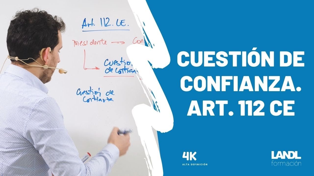 que es la cuestion de confianza