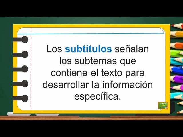 que relacion existe entre el titulo y el contenido