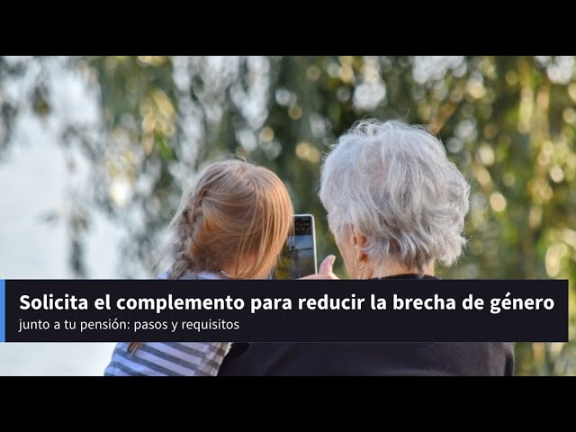 solicitud complemento brecha de género online