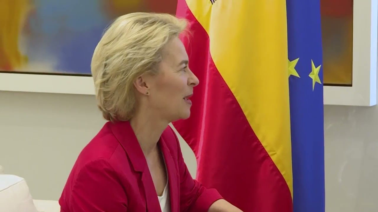 ursula von der leyen pedro sanchez