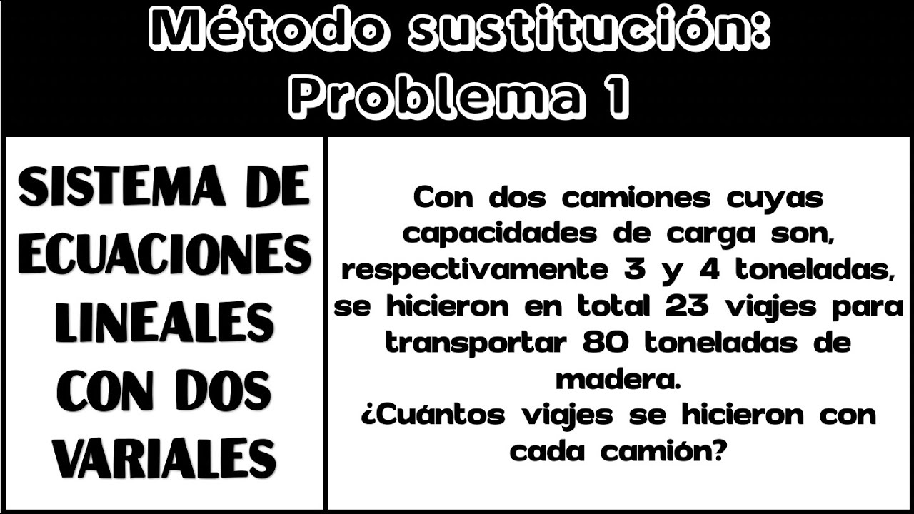 dos camiones cuya capacidad de carga son 3 y 4