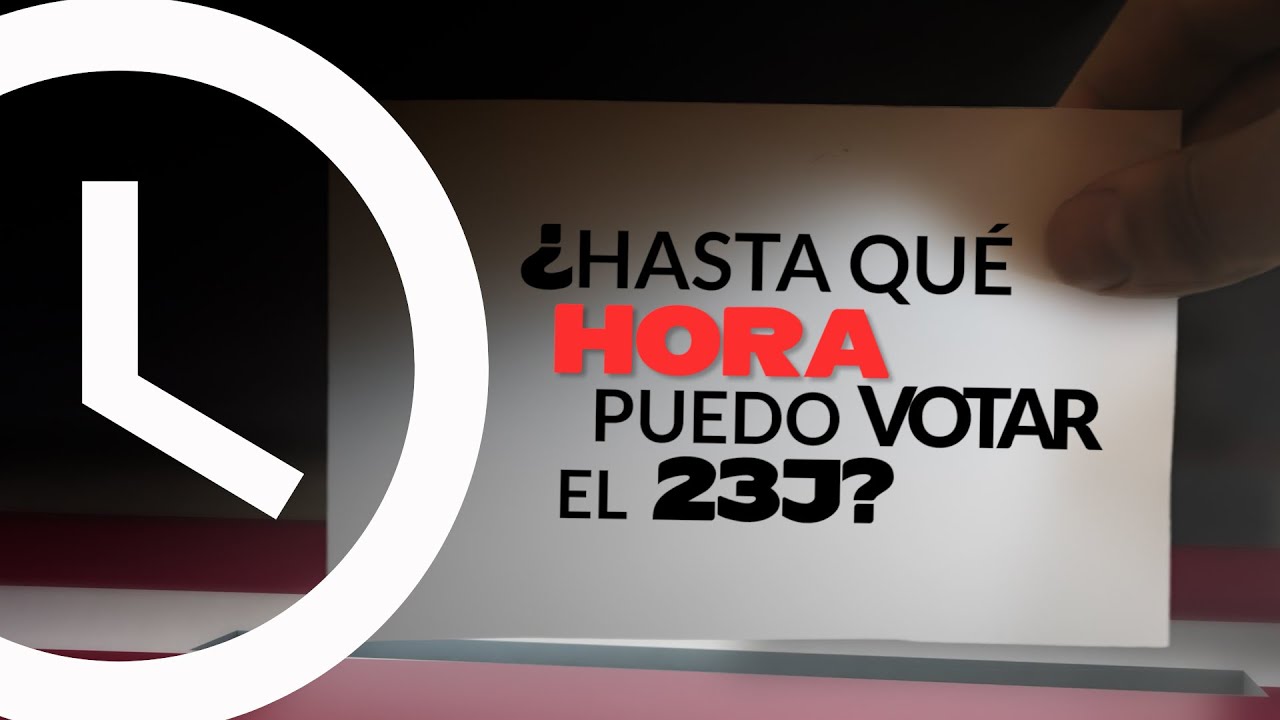 hast que hora se puede votar