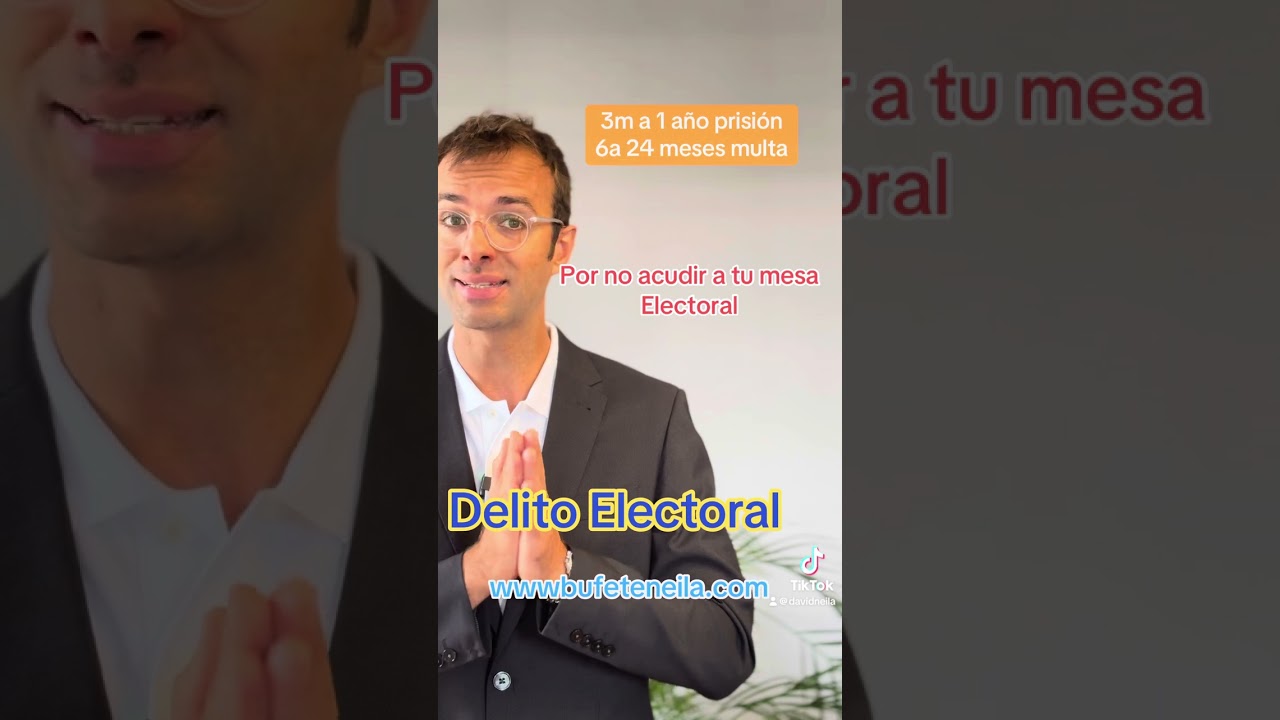 no presentarse a la mesa electoral