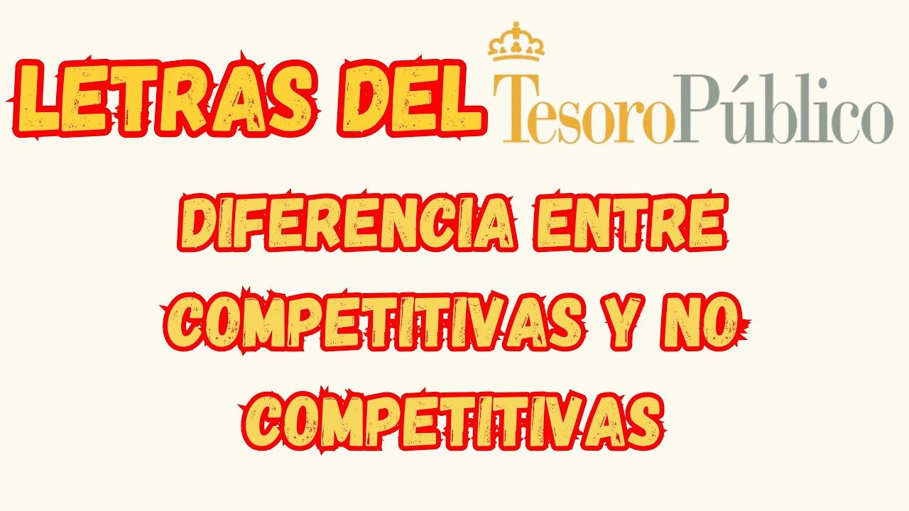peticiones no competitivas letras del tesoro
