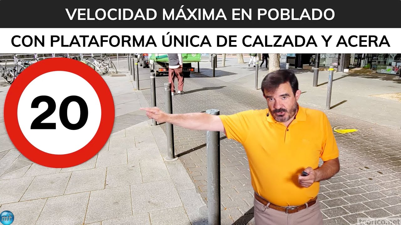 velocidad maxima autopista dentro de poblado