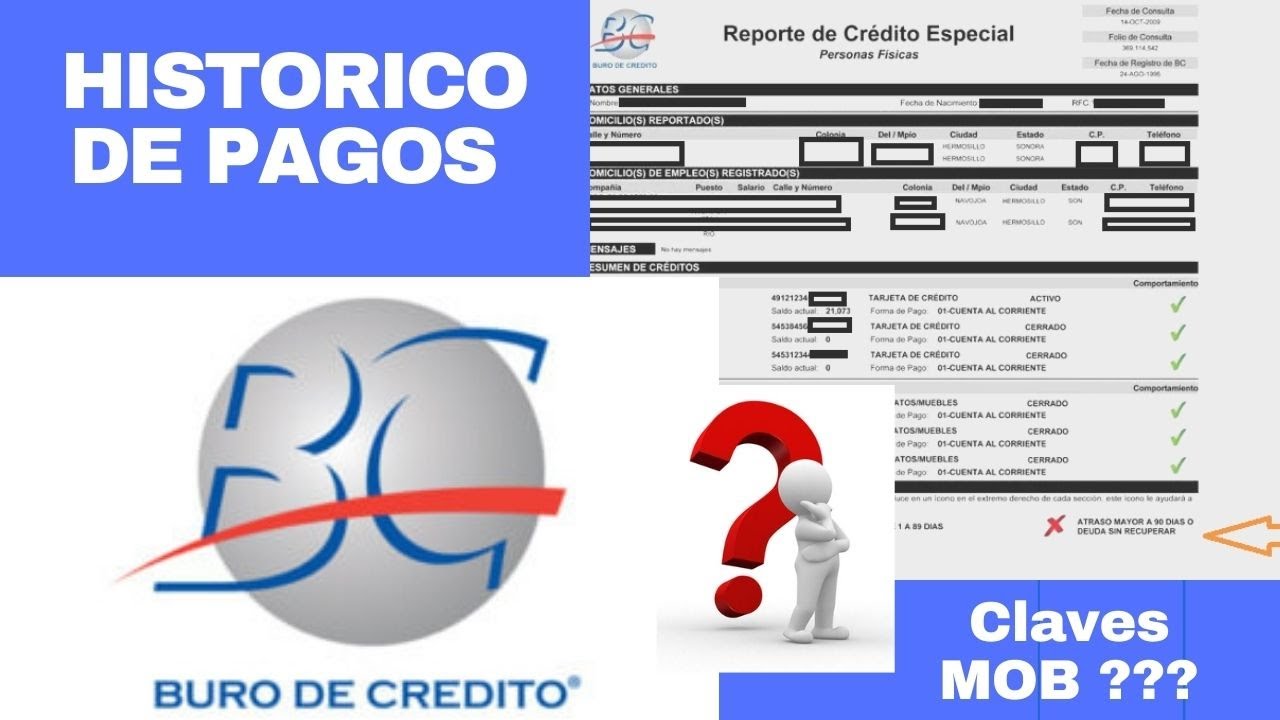 claves de observacion buro de credito