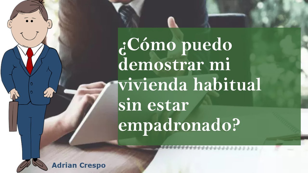 derechos por estar empadronado en una vivienda