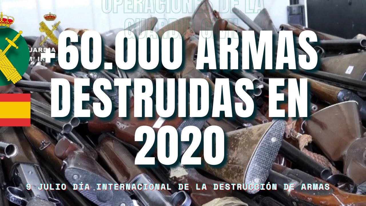 entregar armas a la guardia civil