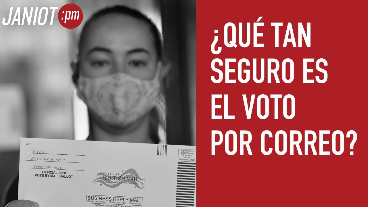 es seguro el voto por correo
