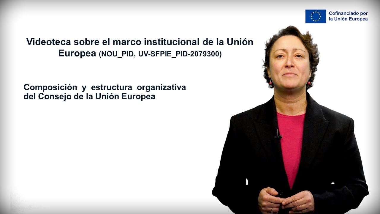formaciones del consejo de la union europea