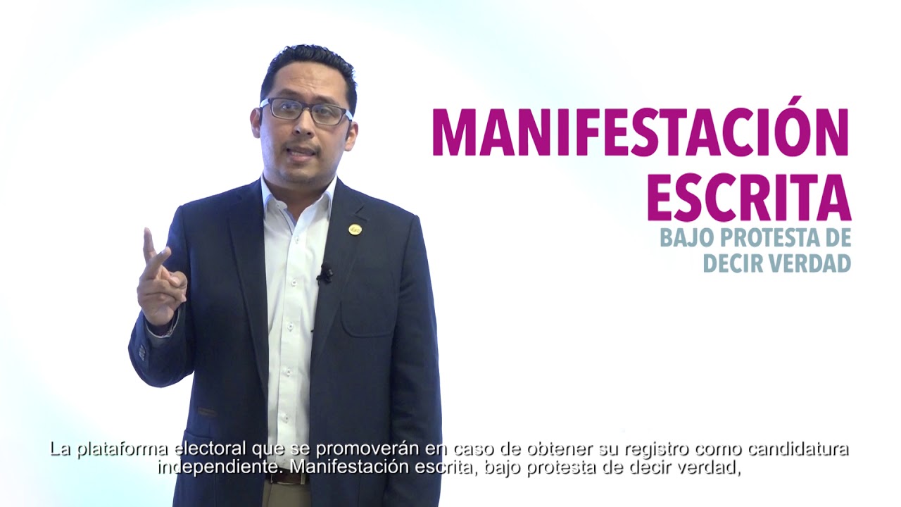 presentarse como independiente en elecciones municipales