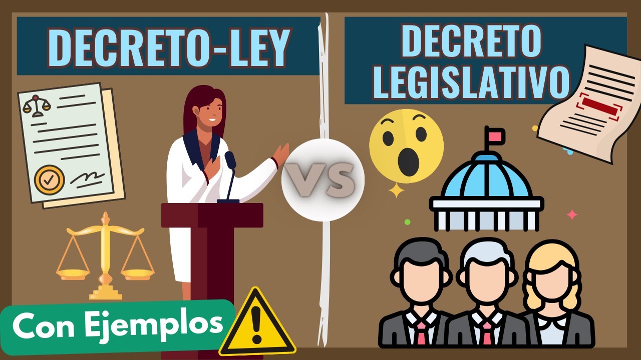 que es un real decreto legislativo