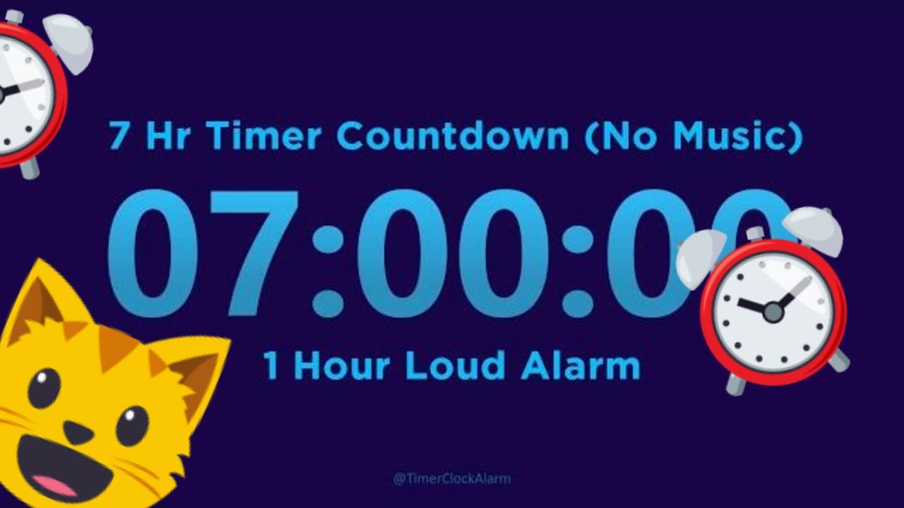 alarma a las 7 de la tarde