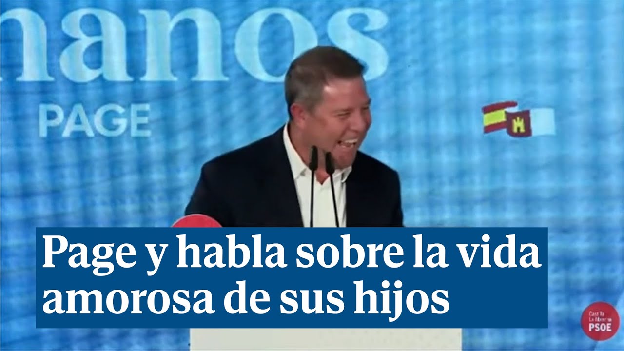 declaraciones de page sobre sus hijos