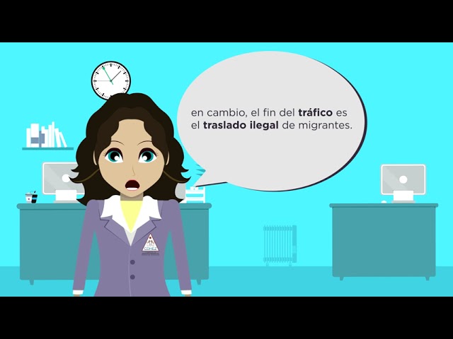 diferencia entre trata y tráfico de personas