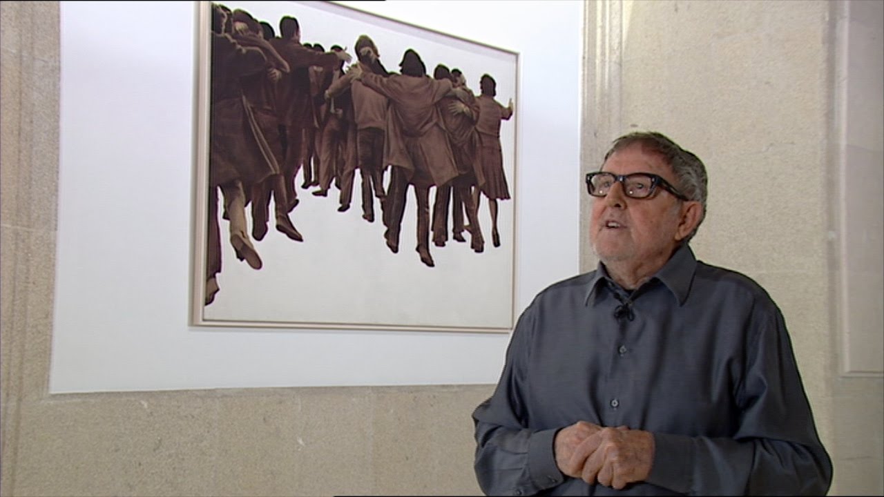 el abrazo cuadro de juan genovés