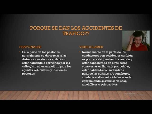 los accidentes a causa de las distracciones son