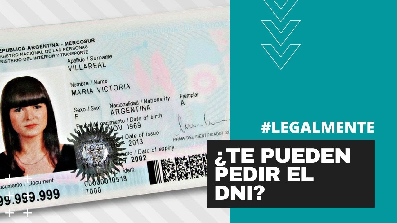 quien te puede pedir el dni