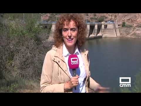 agua embalsada en la cuenca del guadiana