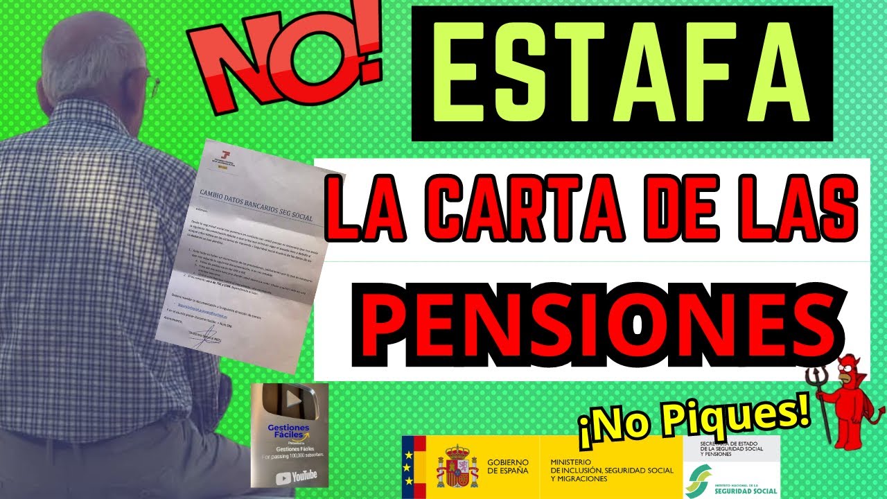 carta de la seguridad social a los pensionistas