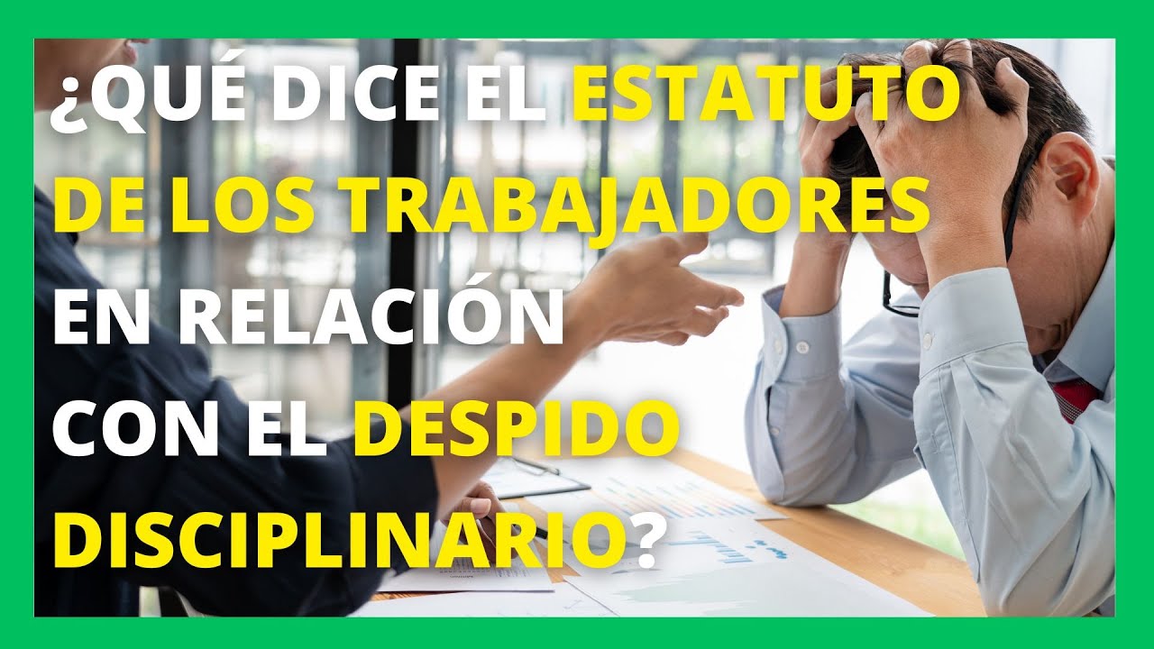 despido objetivo estatuto de los trabajadores