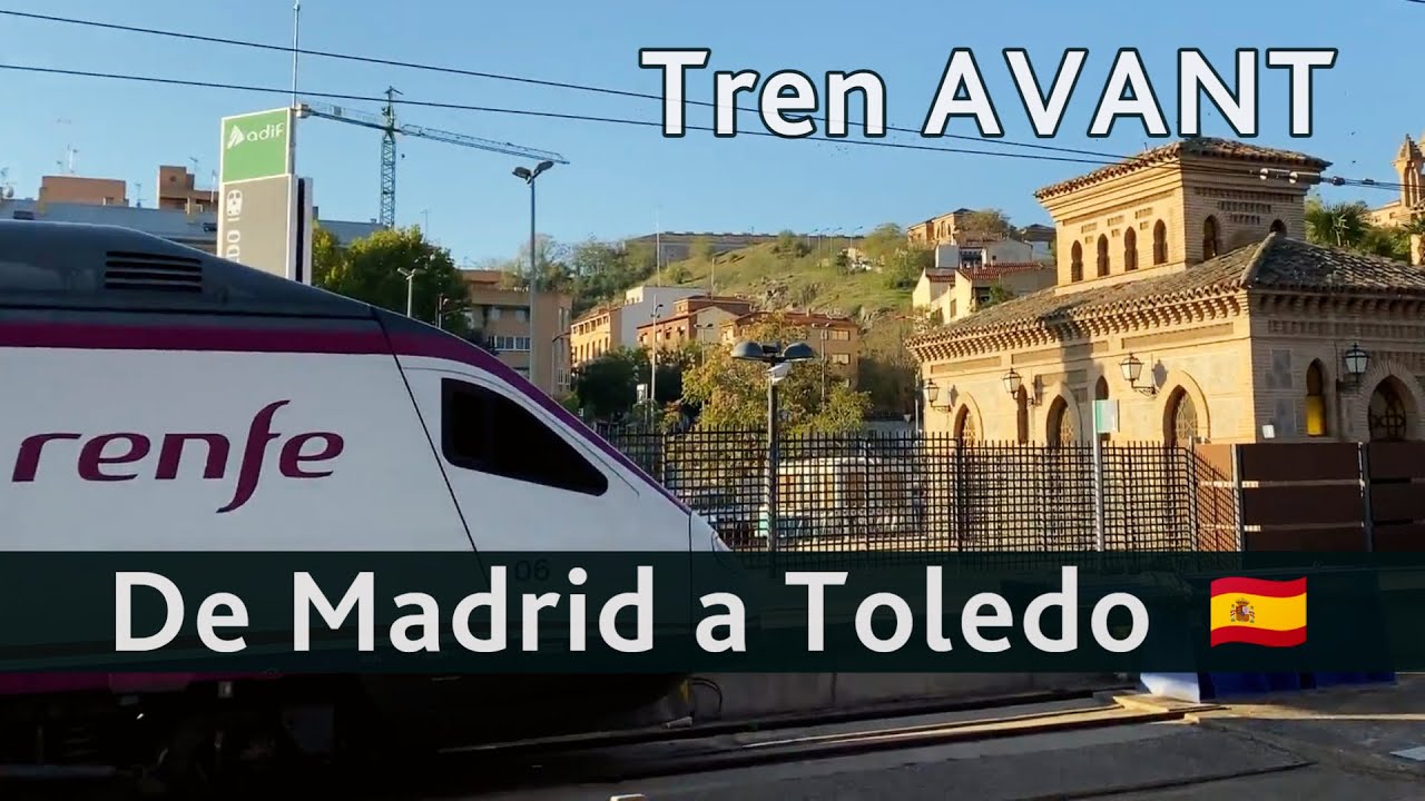 distancia de madrid a toledo en ave