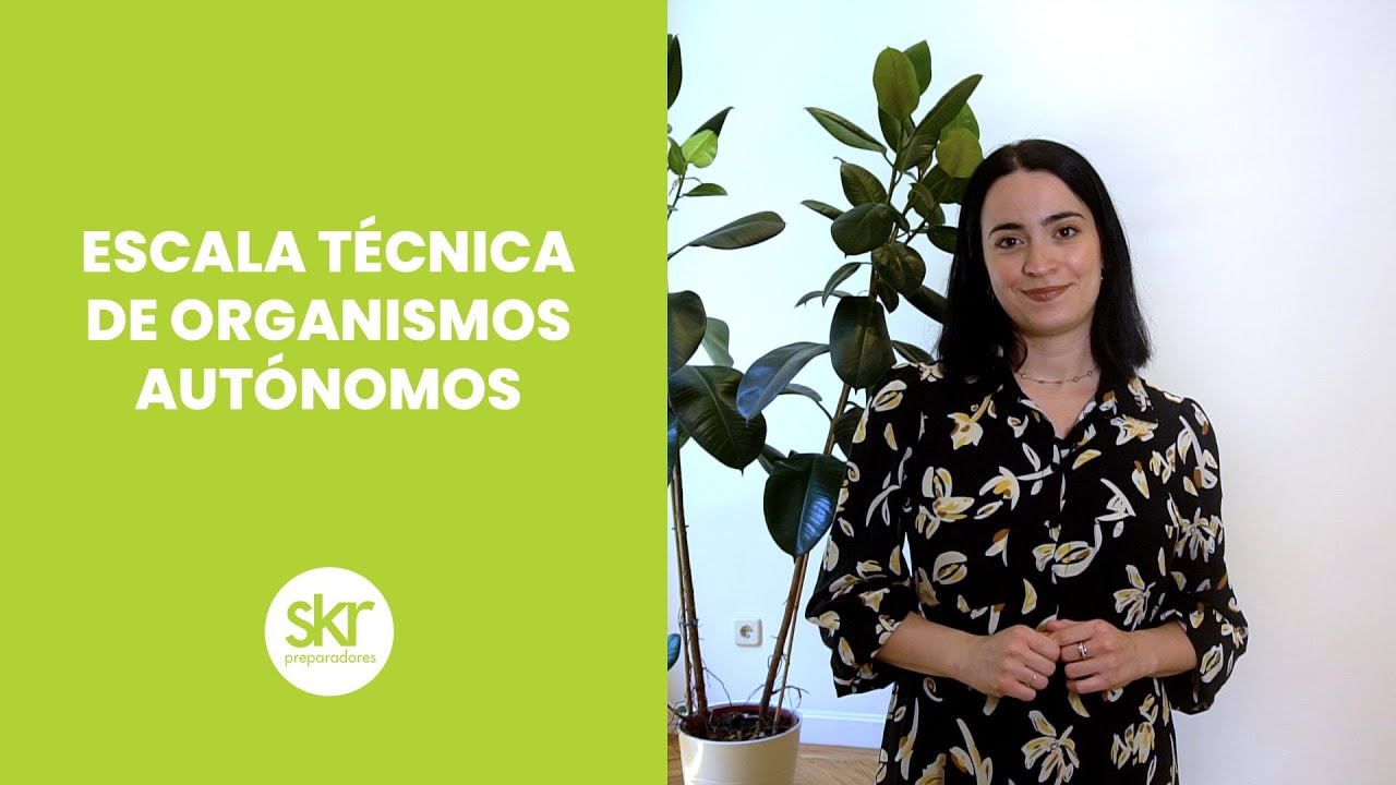 escala de gestión de organismos autónomos