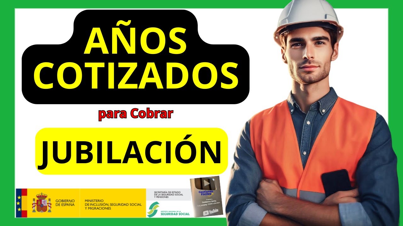 minimo de años cotizados para cobrar pension