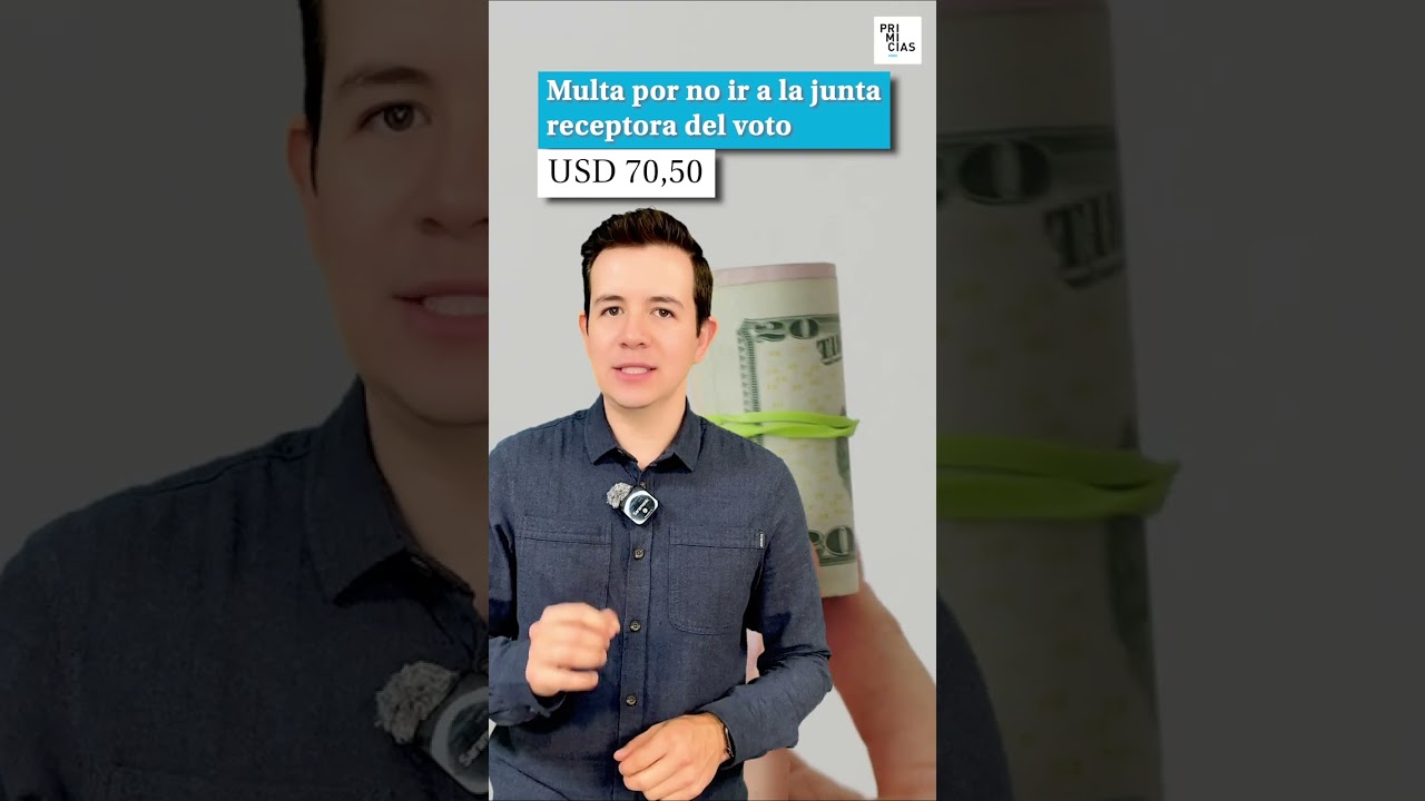 multa por no asistir a mesa electoral