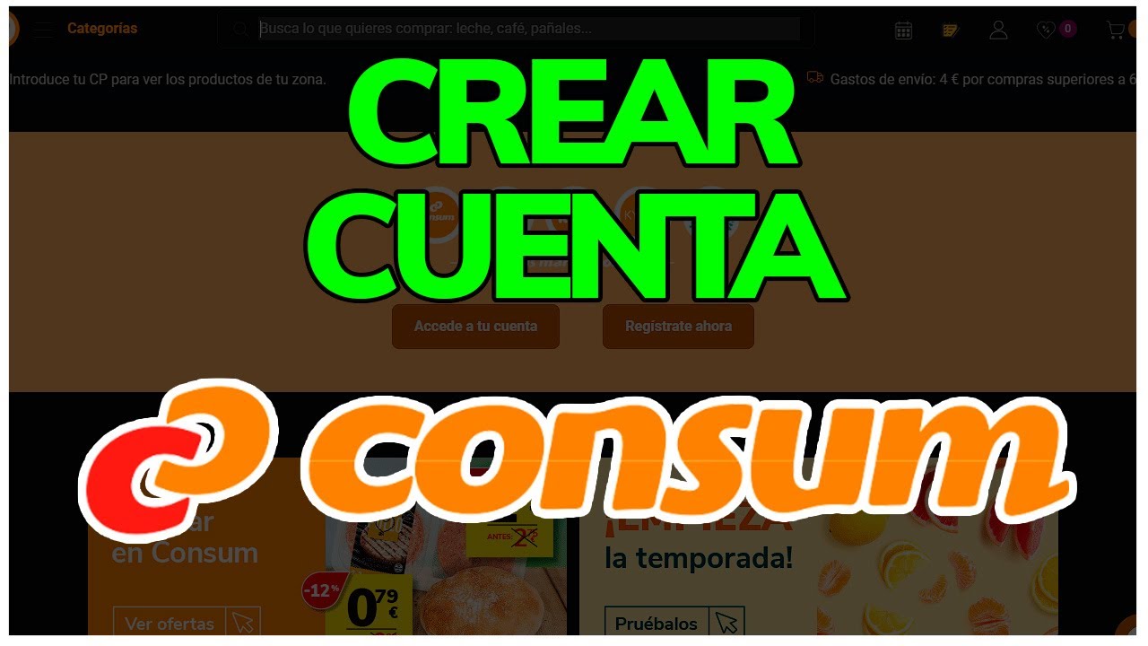 no me deja registrarme en consum