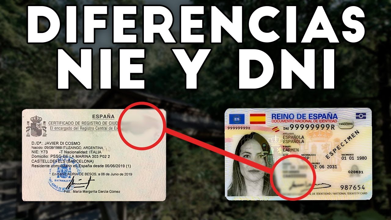 que es el nif y el nie