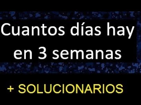 que fraccion de una semana son 3 dias
