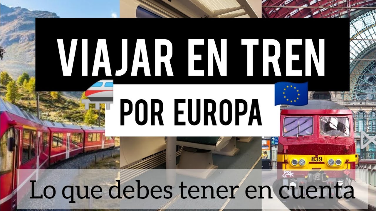 viajar en tren por europa desde barcelona