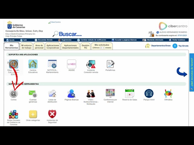 consejeria de educacion canarias correo corporativo