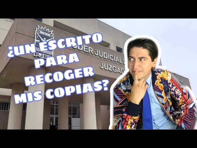 escrito para solicitar copias simples de un expediente