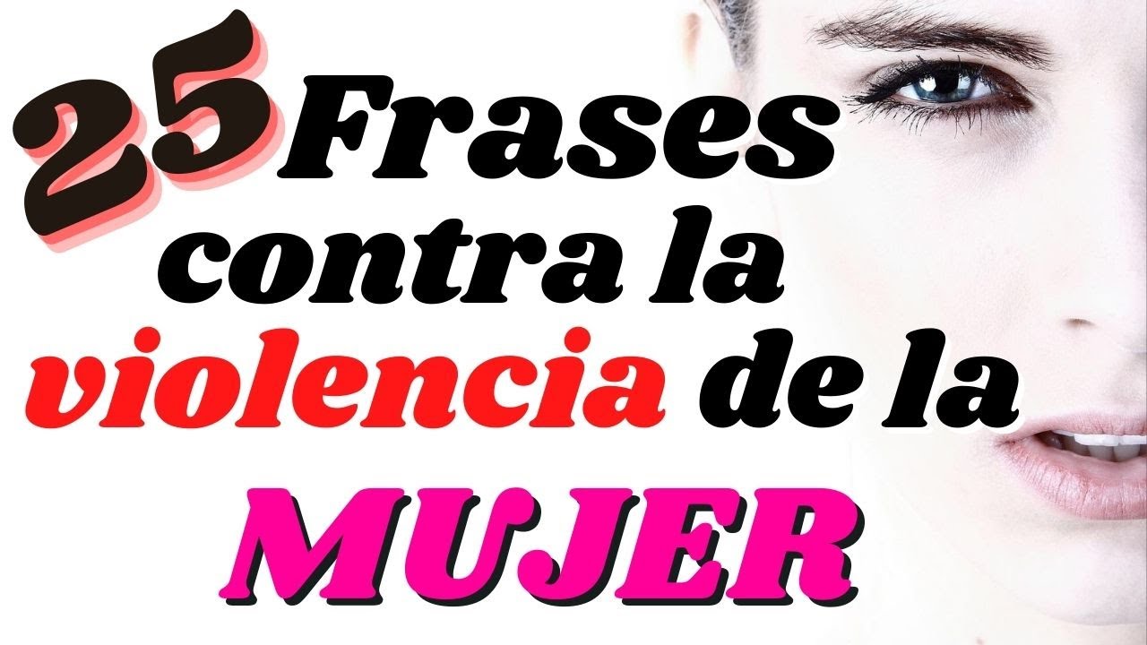 lema contra la violencia de genero