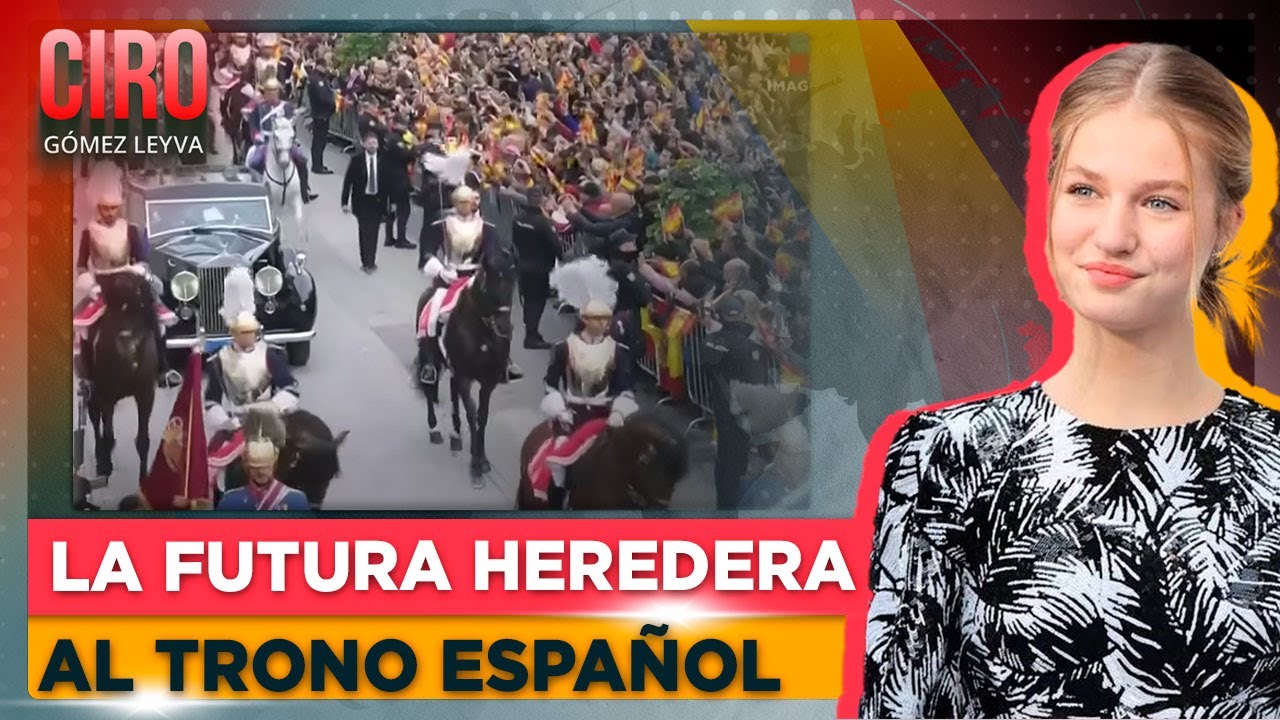leonor de borbón a los 18 años
