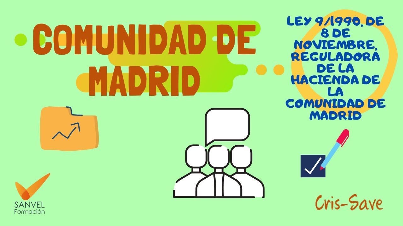 ley reguladora de la hacienda de la comunidad de madrid