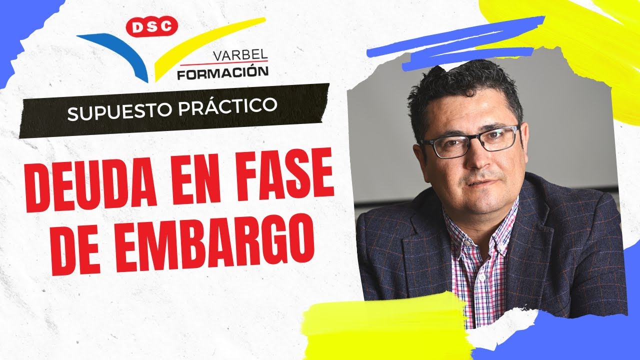 pendiente de pago en fase de embargo
