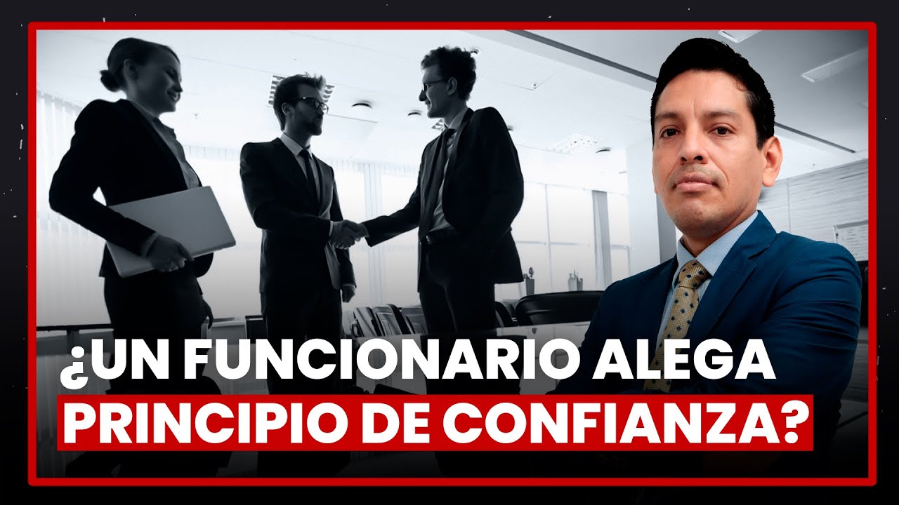 principio de confianza en la administración pública