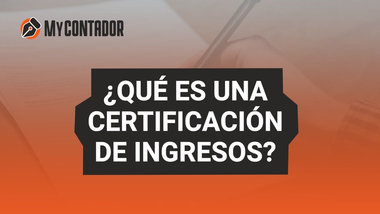 que es un justificante de ingresos