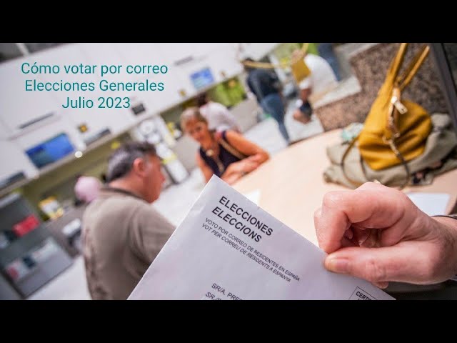 recoger voto por correo otra persona